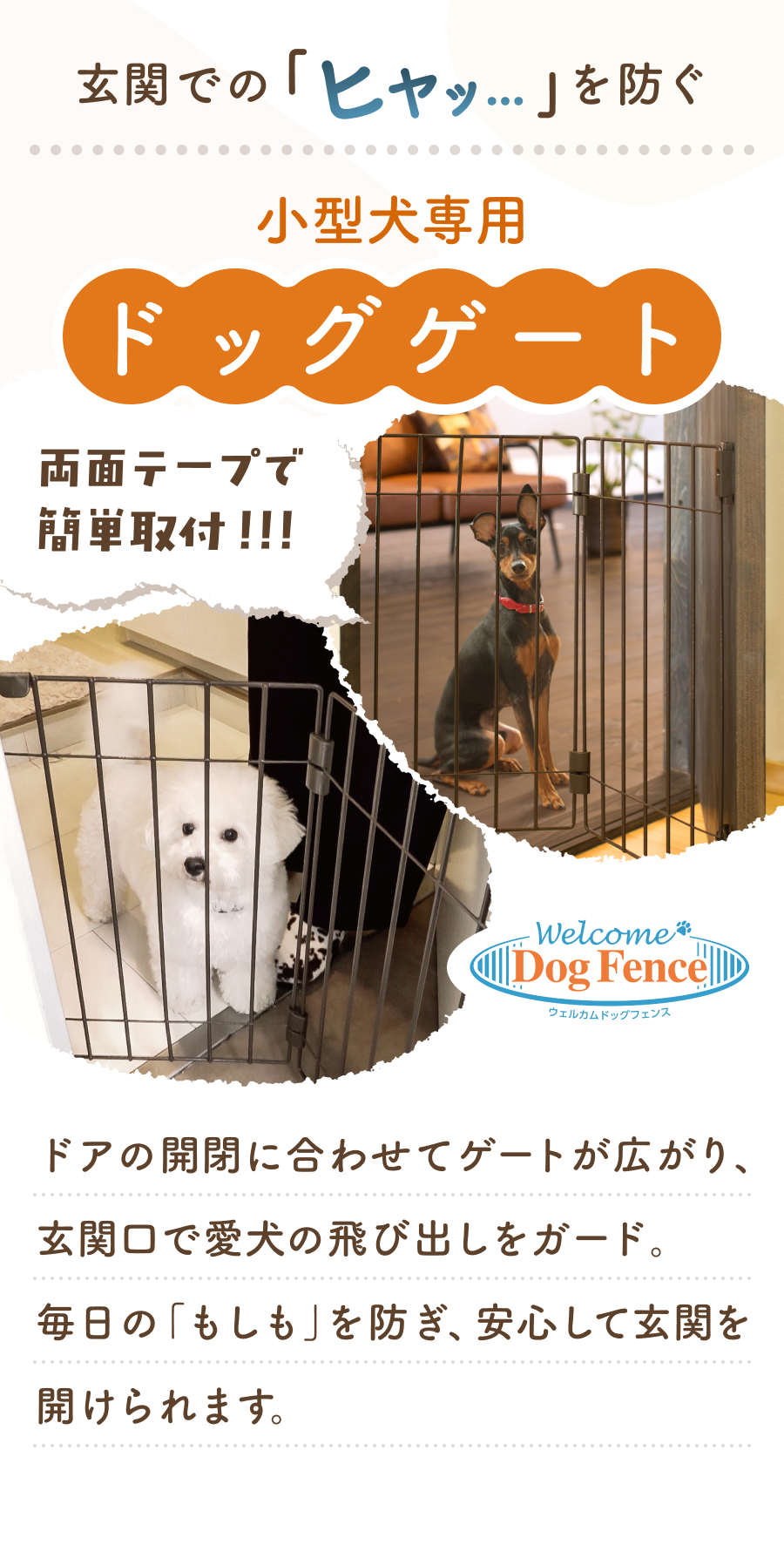 ウェルカムドッグフェンス