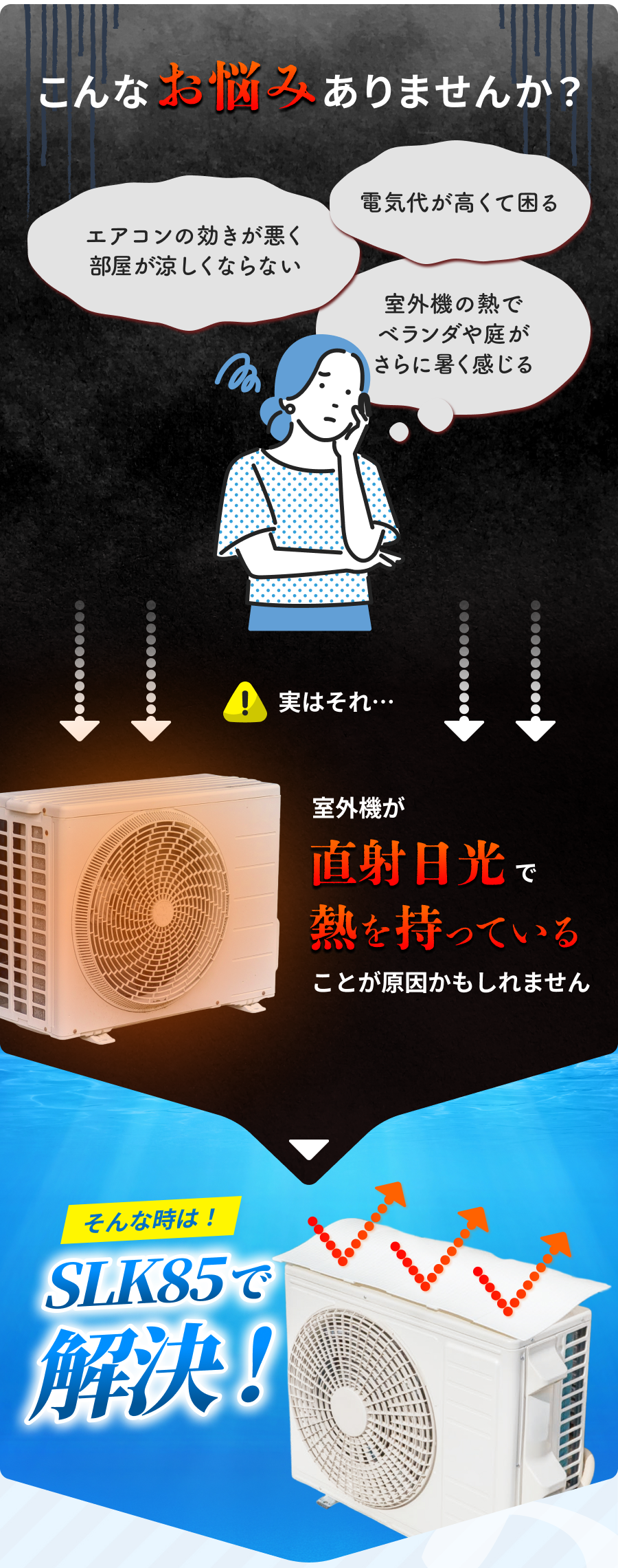 室外機ルーバー